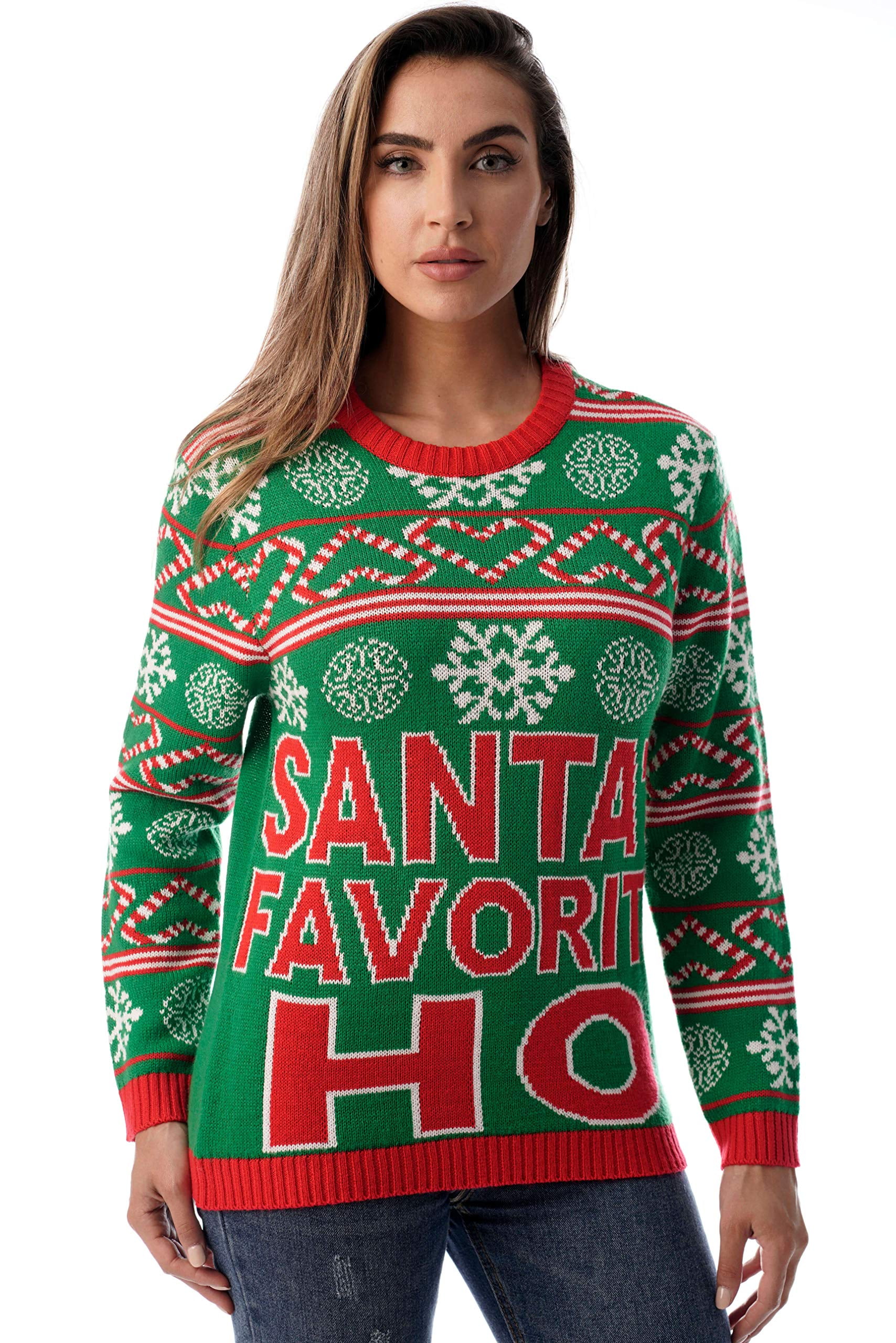 followme Womens Ugly Christmas Sweater 