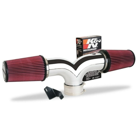 Corvette Dual Air Intake System - Chrome : C5