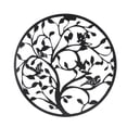 thumbnail image 2 of Arte De La Pared Del árbol De La Vida, Forma Redonda Decorativa Del Arte De La Pared Del Metal Del árbol De La Vida De 11,81 Pulgadas Para El Dormitorio, 2 of 7