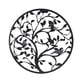 thumbnail image 2 of Arte De Pared De Metal Del árbol De La Vida, Placa De Pared Del árbol De La Vida Decorativa De 30 Cm Para Interiores, 2 of 7