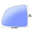 thumbnail image 3 of Left Blue Mirror for Tesla Model Y 2019-2024, 3 of 6