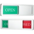 thumbnail image 1 of PinesC 2 Pcs Open Close Signs Sliding Open Closed Sign Dishwasher Sign Privacy Signboard Washing Machine Sign, 1 of 5