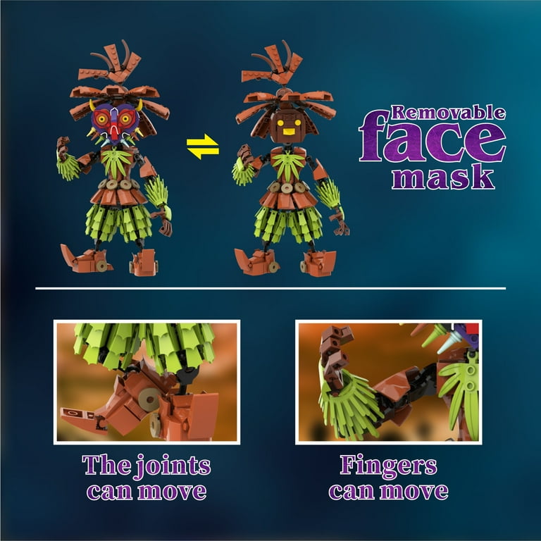 Skull Kid Building Blocks Set Toys, BOTW Adventure Building Skull Kid Building Blocks Set Toys, BOTW Adventure Building