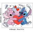thumbnail image 2 of Calcomanías de pared de Lilo y Stitch, pegatinas de pared de dibujos animados para niños, pegatinas de pared para dormitorio, 2 of 5