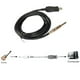 thumbnail image 2 of 300cm Guitar Bass 1/4 6.3mm a Adaptador de instrumento de USB, 2 of 5