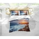 thumbnail image 3 of 3D Sunset Sky Sea Rock Funda nórdica Set Ropa de Cama Funda Nórdica Fundas de almohada 29, 3 of 3