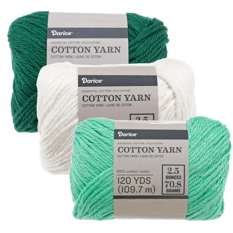  Craft County 100% Cotton Yarn Medium (Size 4