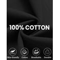 thumbnail image 3 of COOFANDY Mens Casual Blazer Cotton Sport Coat Regular Fit Suit Jacket Two Button Blazer Jacket, 3 of 5