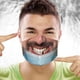 thumbnail image 3 of Mascarilla facial divertida para adultos Escudo bucal con estampado 3D facial Mascarilla facial a prueba de polvo para mujeres Hombres C BLESIY  cubierta divertida, 3 of 8