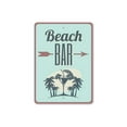 thumbnail image 2 of Beach Bar Directional Novelty Decor, Metal Wall Sign - 10x14 Inches, 2 of 4