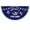 G, variant on 250th Anniversary Pleated Fan Flag Bunting, Patriotic Americana Decor, Heavy Duty Fade Resistant Outdoor Celebration Banner 18x36inch