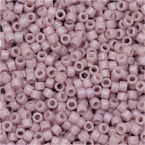 Miyuki Delica Seed Beads, 11/0 Size, #DB2361 Duracoat Soft Pink, 7.2 Grams