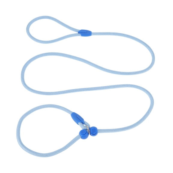 Unique Bargains Slip Leash for Dogs No Pull Heavy Duty Training Leash Medium Blue 5ft