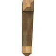thumbnail image 2 of Ekena Millwork 6"W x 32"D x 32"H Traditional Craftsman Rough Sawn Bracket, Western Red Cedar, 2 of 13