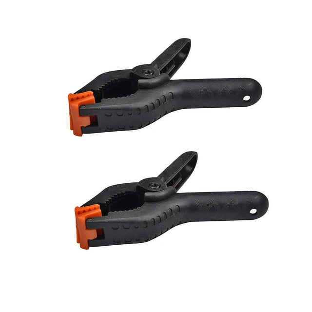 Riwesomey Abrazaderas de resorte de nailon de 4 pulgadas, 8 Uds., con apertura giratoria, juego de Clips de carpintería de alta resistencia para papel Herramientas y ferretería Numero 3 Riwesomey TO005559-03