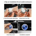thumbnail image 2 of Car Quartz Clock Mini Watch Mini Electronic Clock Waterproof Bicycle Motorcycle Watch Auto Car Clock Dashboard Clock In Car, 2 of 5