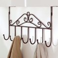 thumbnail image 2 of Gancho trasero para puerta nueva, sin clavos, colgador de puerta, gancho para toalla, colgador trasero para puerta, perchero sin costuras, gancho para abrigo, bronce oso de fresa Electrónica, 2 of 5