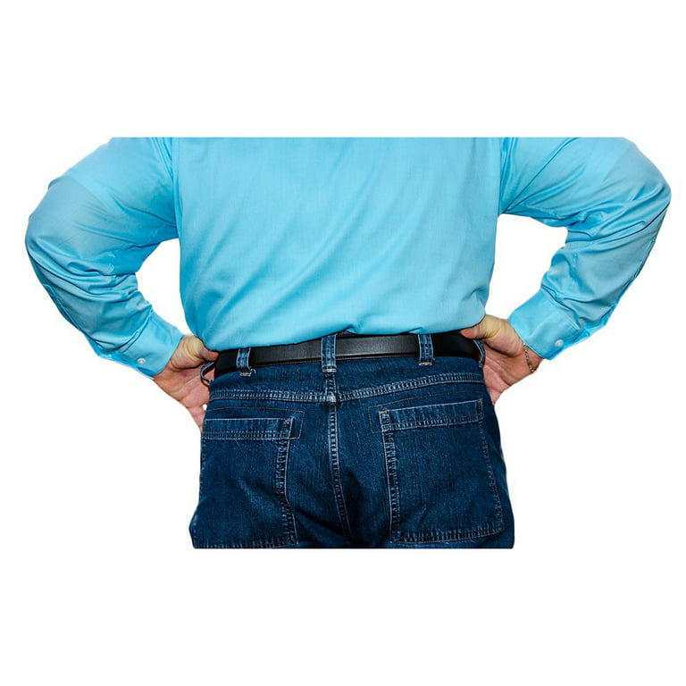 NoSaggs Hidden BELT Pant Suspender for Men - Keep Pants Up Without
