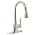 thumbnail image 6 of Moen F9126 Kurv 1.5 GPM Single Hole Pull Down Kitchen Faucet - Spot Resist Stainless, 6 of 7
