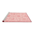 thumbnail image 2 of Ahgly Company Machine Washable Indoor Rectangle Oriental Red Traditional Area Rugs, 3' x 5', 2 of 4