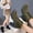 Black, variant on Women's Winter Warm Ankle Boots: Thick Sole & High Heel - Black PU Leather, Side Zipper with Lace-Up Detail, Plain Toe | Chic Everyday Booties | Faux Fur Lined | Rubber Sole,US Size:6.5-10.5