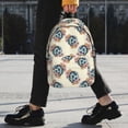 thumbnail image 2 of Lukts 70s Disco Ball Pattern 15 Inch Student Backpack, Waterproof Laptop Backpack with Adjustable Shoulder Straps, Lightweight Travel, Campus Backpack, Unisex, 2 of 6