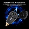 thumbnail image 4 of Motorcycle DIN Plug Waterproof Charger to QC3.0 USB Charger & Type C 30W Power Delivery Adapter Socket, 4 of 5