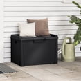 thumbnail image 1 of vidaXL Garden Storage Box Anthracite 125 L PP, 1 of 5