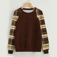 thumbnail image 3 of cocolona Womens Sweatshirts Fall Crewneck Long Sleeve Shirts Fashion Casual Loose Pullover Tops, 3 of 3
