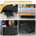 thumbnail image 6 of Gymax 63''Upgrade Folding Pet Ramp Portable Dog Ramp w/Steel Frame For SUV Truck Car, 6 of 10