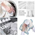 thumbnail image 6 of Flower Plaid Vase Blue Hand Towels Dishcloth Utensils for Kitchen Microfiber Cleaning Cloths Household Wipe Towel, 6 of 7