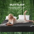 thumbnail image 3 of BEDLORE Twin Mattress Protector Waterproof, 3D Air Fabric Bamboo Mattress Cover Breathable Noiseless with 6"-15" Deep Pocket(Gray), 3 of 9