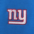 thumbnail image 4 of Men's Dunbrooke Royal New York Giants Craftsman Thermal-Lined Full-Zip Hoodie, 4 of 4