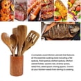 thumbnail image 4 of 9 PCS Wooden Spoons for Cooking, Wooden Utensils for Cooking, 4 of 5