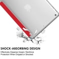 thumbnail image 6 of iPad PRO 11 2nd 2020 [ PRO 11 Inch 2 Generation ] A2228 A2068 A2230 MY232LL/A MY252LL/A MY332LL/A MY342LL/A Trifold Slim Smart TPU Transparent Back Cover with Adjustable Stand Feature - Red, 6 of 6