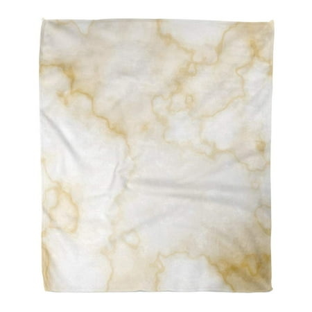 Yellow Throw Blankets KDAGR Throw Blanket Warm Cozy Print Flannel Yellow Abstract Marble Gold for Corporate Identity C Color Comfortable Soft for Bed Sofa and Couch 50x60 Inches ()