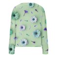 thumbnail image 4 of LOVZFMLL Cardigan pour Femmes Cardigan Décontracté à Boutons Veste Manteau de Mode Imprimée, 4 of 5