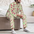 thumbnail image 7 of Hirioo Dragon Fruit 1 for Men's Pajama Sets 2 Piece Pjs Men's Long-Sleeved Pajama Set Button Down Sleepwear,S-XXL-XX-Large, 7 of 7