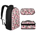 thumbnail image 2 of KUIFORTI Lunch Bag Ice Packs Printed Pencil Bag Handbag Purse Backpack Shoulder Bag with Adjustable Strap, Strawberry Koala Daisy, 2 of 5