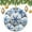 pattern-1, variant on Ornament Beach Starfish Sand Dollar Modern Blue White Double-Sided Printed 3" Ceramic Christmas Ornament Starfish Sand Wave Ocean Sea Summer Best Gifts for Christmas Holiday Present