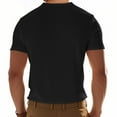 thumbnail image 6 of Men's Henley Shirt Slim Fit Quick Dry Fitness T-Shirt Short Sleeve Lightweight Casual T-Shirt Basic, 6 of 6