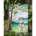 thumbnail image 3 of Carolines Treasures CK2564GF Under the Tree Schnauzer 2 Flag Garden Size  Small multicolor, 3 of 3