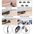 thumbnail image 5 of Multifunctional Silicone Scraper Set, Stainless Steel Head For Interior Diy Projects, Reusable Caulk Tool Sealant Smoothing, Efficient Caulking Grout Scraper For Kitchen Bathroom Use, 5 of 5
