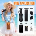 thumbnail image 5 of Aspire 2 PCS Water Bottle Holders with Adjustable Shoulder Strap, Water Bottle Carrier Bag with Pouch for Travel, Walking, 5 of 7