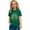 Dark Green, variant on CAIXIA Kids Little Boys 100 Days of School Shirt Kindergarten Primary Student Short Sleeve 100th Day Graphic Tee Top,Light Blue