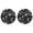 Black, variant on Jewelry Ear Earrings 2024 New Lymphvity Magnetotherapy Earrings Mag Studs Crystal Earrings Non Piercing Acupressure Earrings For Women Men (Blue1,6mm )