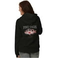 thumbnail image 3 of Gill McFinn Rockfish Fisherman Fish Unisex Fleece Graphic Zip Up Hoodie Brisco Brands 3X, 3 of 5