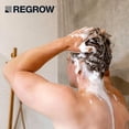 thumbnail image 4 of Regrow Mens Shampoo for Thicker, Stronger Hair, Cleanses the Scalp and Helps Reduce Hair Loss and Thinning with Caffeine, Biotin and Niacinamide, Sulphates and Paraben Free 10.14 Fl. Oz, 4 of 6