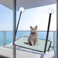 thumbnail image 2 of Hamaca Duradera para Gatos Seguridad Colgante Percha para Tomar El Sol Cama de una Yuyangstore Hamaca colgante de gato, 2 of 7