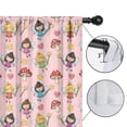 thumbnail image 4 of Blackout Kids Curtains,Magic Fairy Princess Pattern Childrens Insulated Curtains Set Of 2,Bedroom Essentials,Toddler Room Decor 42"x63", 4 of 5